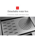 Detachable water box of Heavy Duty Commercial Steam Boiler For Bubble Tea Shops Automatic Electric Hot Water Heater.