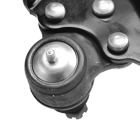Close-up of ball joint in 2 Piece Front Lower Control Arm Bushings with Ball Joint Assemblies Bolt On Direct Fit for SUV models