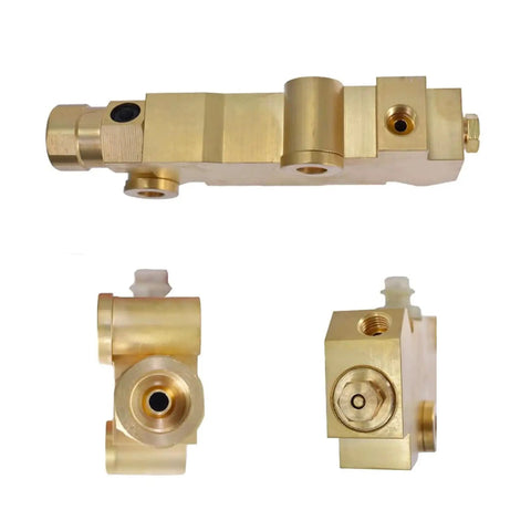 Heavy Duty Brass Brake Proportioning Valve For Disc Front And Drum Rear Setup Mount Bracket And Connector Kit compatible with Chevy Classic Car and Truck.