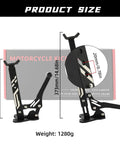 Portable Motorcycle Wheel Stand Front And Rear Stainless Steel Fifth Generation Upgrade for Most Motorcycles and Dirt Bikes