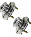 Two Piece Rear Wheel Bearing And Hub Assembly Set For Mitsubishi Lancer 2004-2006 And Outlander 2003-2006, side view