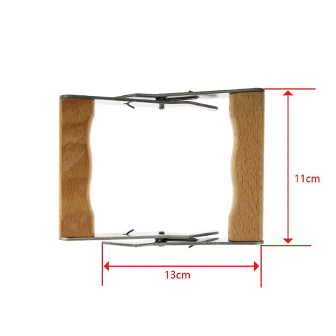 4 Pack Frame Grip Holder Beekeeping Tool Lifter Gripper For Beehives Heavy Duty Steel And Wood Frame Lifter, 11x13cm