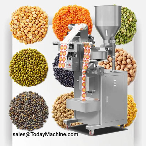 Semi Automatic Six Side Vacuum Brick Packing Machine Offers No Sweat High Speed Filling And Sealing With Precision Volumetric Cup Filler for grains.