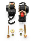 Beefed Up Retractable Transom Tie Down Strap For Boats Bolt On Design One Inch Wide By Five And A Half Feet Long Kit Components
