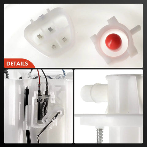 Toyota Corolla And Matrix Fuel Pump Module Assembly With Sending Unit For 2005 2006 2007 2008 1.8L 4 Cylinder Gas Engines Direct Replacement Fits Front Wheel Drive Models Plug And Play Upgrade For Reliable Fuel Delivery And Easy Install components close-up
