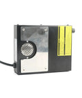 Back view of Digital 863D Soldering Preheating Station with metal vent and power cord