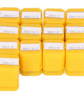 13Pcs ER11 Spring Collet Set 1.0mm To 7.0mm, Precise Milling Lathe Chuck Tool Kit in yellow storage boxes