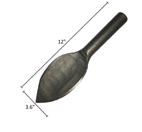 Bad Ass Trowel Heavy Duty Garden Hand Tool With Swedish Boron Steel And Ash Hardwood Handle 12 Inch Digging Trowel For Roots Transplants And Tough Soil Durable One Piece Design