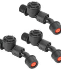3 Pack G3/8 DN10 Spray Nozzles Made From Durable Plastic Sprayer Accessories For Uniform Atomization And Leakproof Seal