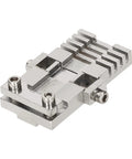 Universal Key Clamping Fixtures Set With Storage Box For Key Cutting Machines Portable Waterproof Dustproof Organizer close-up metal fixture.