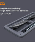 Snap To Go 30 Piece Precision Screwdriver Set With Magnetic Tweezers And Bits For Electronics PC Laptop Tablet Repair DIY Kit