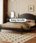 Non Slip Rubber Furniture Caster Cups For Wheels Floor Protection 8 Pack under bed legs on hardwood floor in bedroom