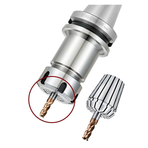 Badass High Precision ER25 Spring Collet Delivers 0.005 Millimeter Tolerance For Heavy Duty CNC Work With A Rock Solid Grip On All One Through Twenty Millimeter Tools Ready For Real Shop Grind