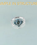 Heavy Duty Screw Mount Fire Sprinkler Guard Cage Shield on ceiling, showcasing simple structure and design.