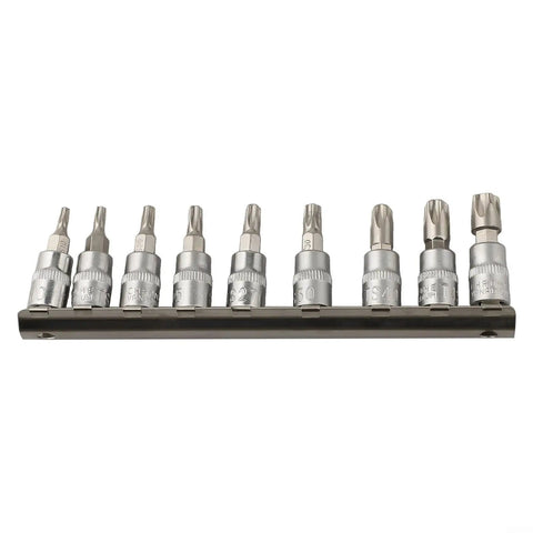 Grab This Sick 9-Piece Pentalobe Socket Set With Chrome Vanadium Steel Bits For Torx Security Screws Repair And Electronics Gadgy Fixes, TS10-TS40