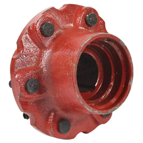 Front Wheel Hub Replacement For Tractor Models 584 585 595 674 684 685 695 784 884 885 895 995 Hydro 84 Interchangeable With 67527C91 One New Aftermarket Part That Fits Like A Dream Drop In Ready, red metal hub