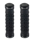 Mountain Bike Grips Double Lock On Handlebar Grips For MTB BMX Folding Bikes 22mm Diameter Soft Comfortable Palm Protection Shock Absorption For Long Rides.