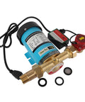 Plug And Play Home Water Booster Pump 115V 60Hz 120W With 1 Inch Outlet Automatic Shower Booster in aluminum housing
