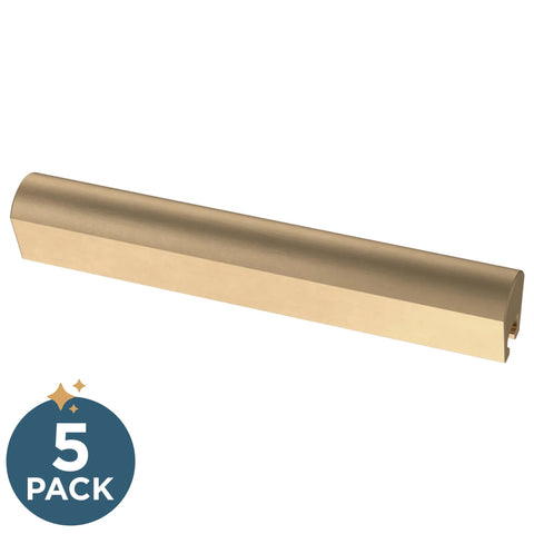 Champagne Bronze Cabinet Handles 5 Pack Adjustable Drawer Pulls For Kitchen Cabinets Dressers And Cupboards Fits 1 To 4 Inch Hole Centers