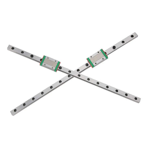 Dual Z Axis Linear Rail Kit For 3D Printer Upgrade, heavy duty steel slide guide system for precise layer alignment and reduced Z wobble