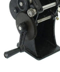 Manual Dual Purpose Coil Winding Machine With Mechanical Counter 0 To 99999 US Stock Rugged Steel Gears Ergonomic Handle Ready To Roll For Transformers Motors And Hobby Coils Precise User Friendly, cast iron frame and hand crank