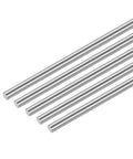 304 Stainless Steel Rods 200mm By 3.5mm, 5 Pack Lathe Bar Stock for DIY Model Builds including Planes, Ships, Cars, and Crafts