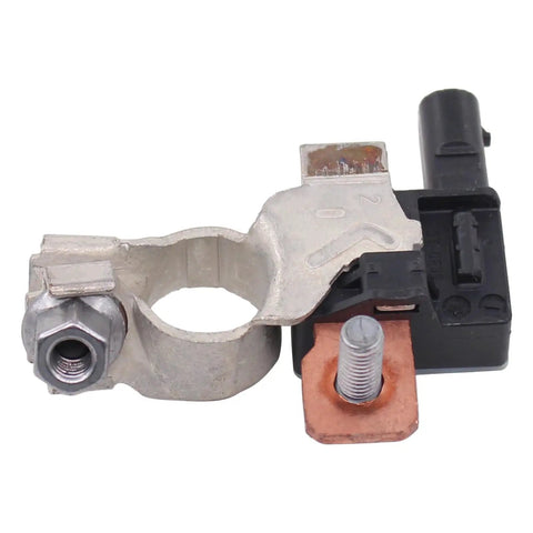 Heavy Duty Battery Current Sensor Terminal Adapter For Gm Rides Plug And Play Voltage Thermometer Monitor Snap On Fit Oem Replacement 135990 close-up view with metal connector and sensor.
