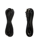 Power cables for GoAux 3 3 Inch Portable Studio Monitors For Travel And On The Go Recording Ultra Compact And Travel Friendly.