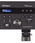 Front view of TD-07KV Electronic V-Drums Kit drum module with control buttons and display, compact home studio setup.
