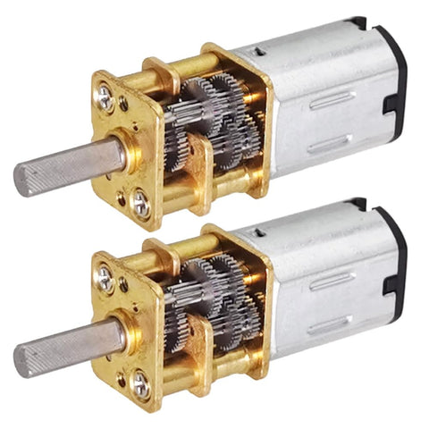GA12 N20 Dual Pack Gear Motors for Micro Robotics
