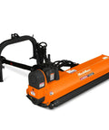 65 Inch PTO Driven 3 Point Hitch Offset Flail Ditch Bank Mower For 30 To 60HP Cat 1 Tractors, 85 Inch Offset side view