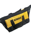 Ballistic Nylon Mini Tool Bag 12 By 9 By 7 Inch Carry Case For Tools And Accessories Black And Yellow Heavy Duty Tool Organizer
