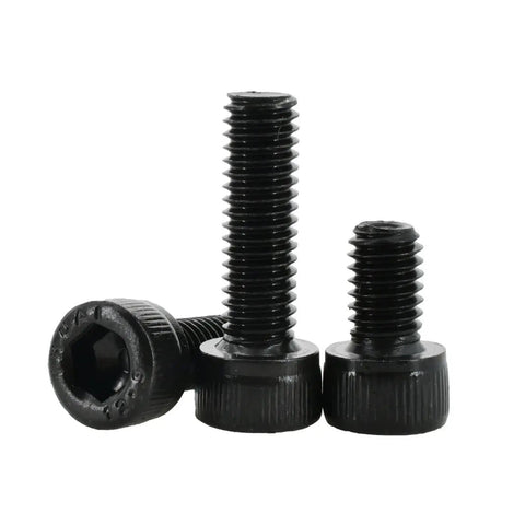 Beefed Up Alloy Steel 12.9 DIN912 Hex Socket Cap Bolts And Nuts Kit For M2 M3 M4 M5 M6 Heavy Duty Socket Head Fasteners Ideal for machinery
