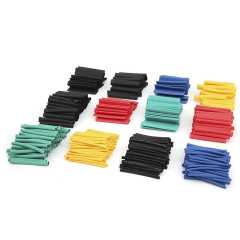 Hot Stuff 530 Piece Heat Shrink Tube Kit Perfect For Insulating Wires, Cable Repair, And Wild DIY Projects With Durable Retracting Sleeves That Are Totally Rad To Use. Assorted heat shrink tube kit, multiple colors and sizes