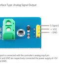 Five Piece Piezoelectric Ceramic Vibration Sensor Module For Arduino With Analog Output 3.3V And 5V Ready Kit Includes Dupont Wires Female To Female And Male To Female 3 Pin Connectors, blue PCB