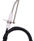 Push Button Fire Pit Igniter Kit With Two Outlets For Natural Gas Or Propane Burners showing stainless steel igniter and wires