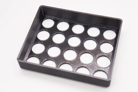 Durable 3D Printed Composite Storage Organizer Rack Tray For ER20 Collet CNC Milling Chuck Lathe Tools Multicolor Finish