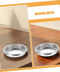 2 Piece Stainless Steel Blind Filters For Espresso Machines And Coffee Makers Pro Grade Cleaning Accessory For Backflushing