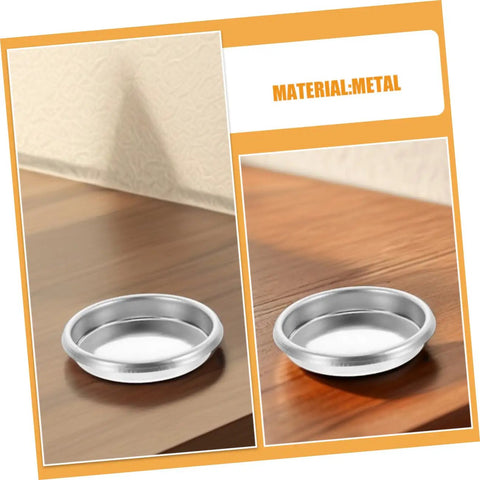 2 Piece Stainless Steel Blind Filters For Espresso Machines And Coffee Makers Pro Grade Cleaning Accessory For Backflushing