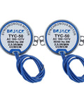 Two Pack Synchronous Turntable Motors For Cup Turners And Tumblers AC 100-127V 50/60Hz 4W 2.5 To 3 RPM CW CCW 2 Inch Diameter