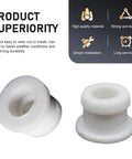 2 Pack Shifter Cable Bushing Kit For Ford Focus MK Automatic Transmission Shift Linkage Replacement DG9Z-7K340-A white bushings