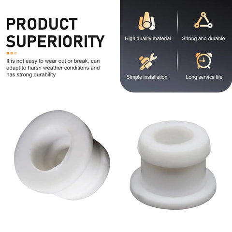 2 Pack Shifter Cable Bushing Kit For Ford Focus MK Automatic Transmission Shift Linkage Replacement DG9Z-7K340-A white bushings