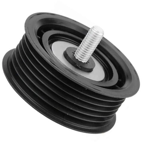 Premium Drive Belt Tensioner Pulley For Mercedes Benz C230 C320 E320 E500 With M272 M273 Engines Durable Corrosion Resistant Metal Build close-up view.