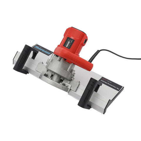 Pro Grade Electric Tile Bevel Cutter Achieving Flawless 43 Degree Chamfers On Ceramic And Stone With A Beast 1200 Watt Motor And Built Different Aluminum Build.