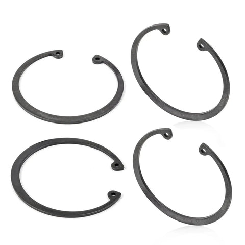 Rear Wheel Bearings With Ring Clip For Polaris ACE Ranger RZR UTV 400 500 570 800 900 1000 Premium OEM Replacement ring clips set.