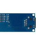 Back view of Ethernet Networking Module For 8051 Microcontroller Development Board Gear A Multi Compatibility Device Accessory