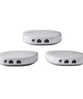 All-In-One SmartThings WiFi Mesh Router And Hub For Whole Home Coverage With Zigbee And Z-Wave, White Three Pack Renewed ET WV525KWEGUS