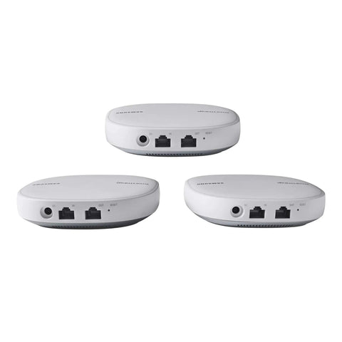 All-In-One SmartThings WiFi Mesh Router And Hub For Whole Home Coverage With Zigbee And Z-Wave, White Three Pack Renewed ET WV525KWEGUS