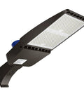 300W LED Parking Lot Light With 39,000 Lumens At 5000K Daylight White, Dusk To Dawn Photocell, waterproof arm mount view