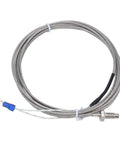Heavy Duty K Type Screw Probe Thermocouple Temperature Sensor With Reinforced Shielded Cable for heat tracking, 2m cable length.